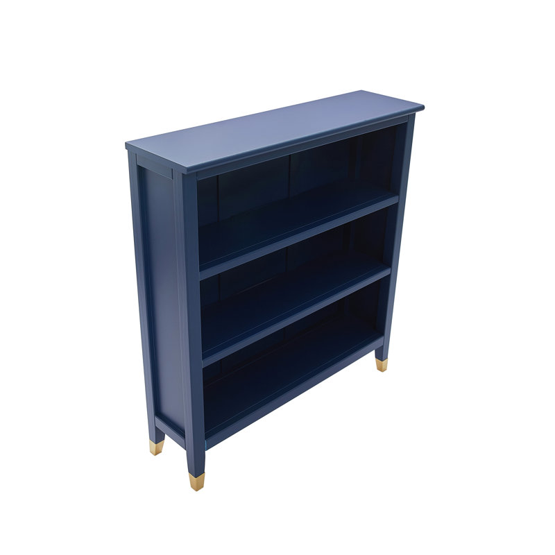 Osnabrock 97cm H x 89cm W Standard Bookcase, Navy
