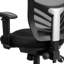Chaise de bureau ergonomique en filet à dossier moyen avec accoudoirs réglables Siyer-53663816-33351267