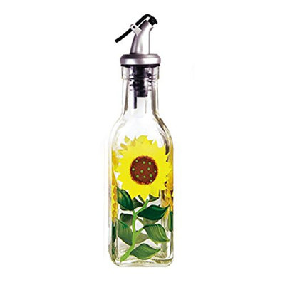 6oz. Glass Single Oil / Vinegar Cruet