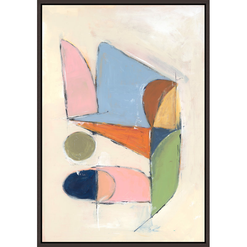 Whimsical Puzzle IV Painting by Bella Lane, Image Brush Gel