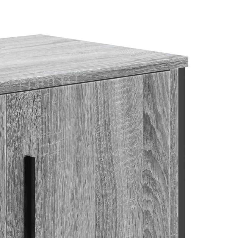 Alexica Unfinished TV Stand, Grey Sonoma, 180cm