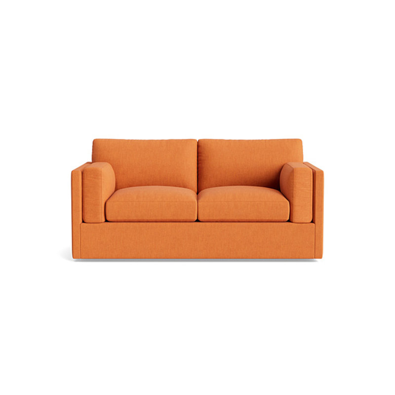 Fairfax Loveseat (70"), Performance Weave - Carrot