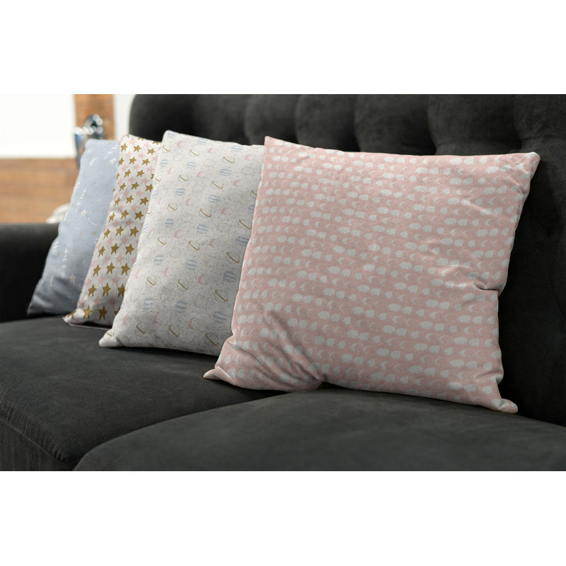 Ensemble de housse de coussin 4 pièces Doodle, 20 po X 20 po