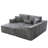 Boneless 109" Modular Corduroy Sectional Sofa With Chaise, No Assembly L-Shape Couch Reconfigurable Design-277012335