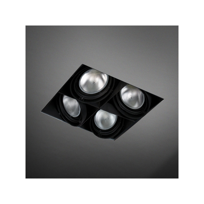 Remodel Recessed Lighting Housing, Black