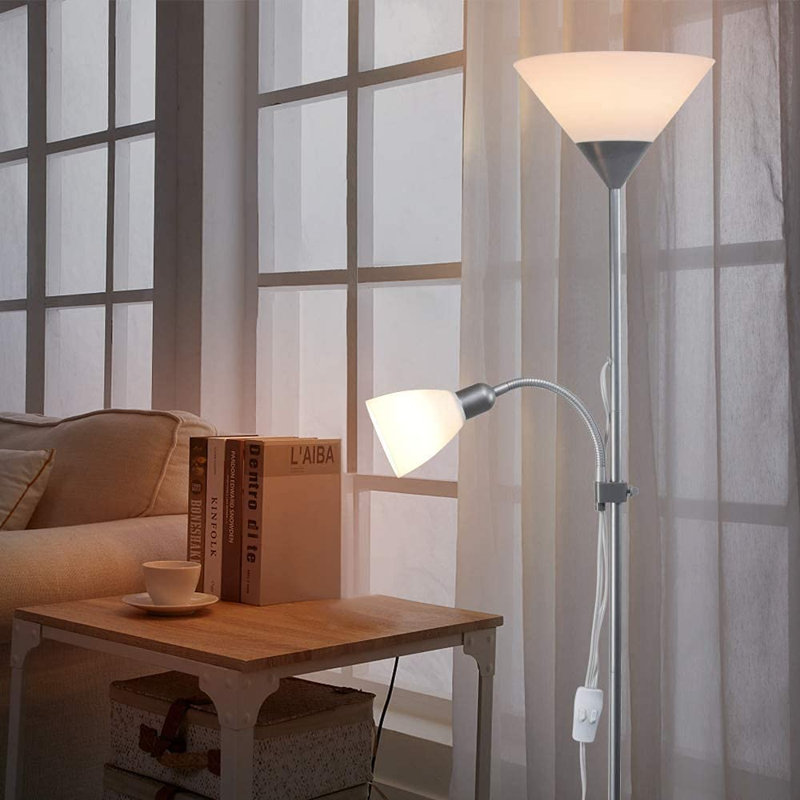 Senobia 70.47'' Swing Arm Floor Lamp