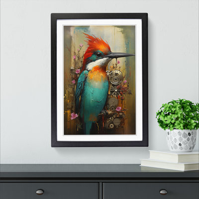 Hummingbird Painting - Framed Print