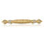 3” C TO C BELLEVIEW PULL; LT. SMOKE TOPAZ CRYSTAL MUSEUM -1615642037