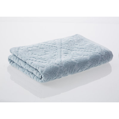 Jacquard Damask Floral Bath Sheet