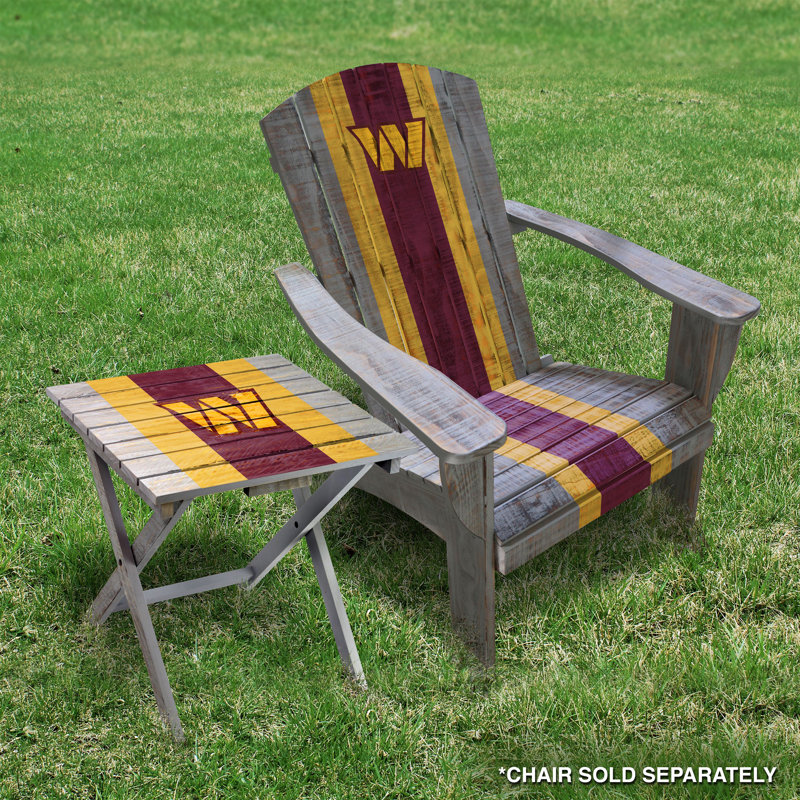 Chaise Adirondack en bois NFL, Commanders de Washington