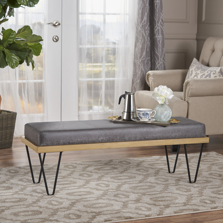 Regenia Entryway Bench Bedroom Bench Upholstered Bench Small Bench Accent Bench