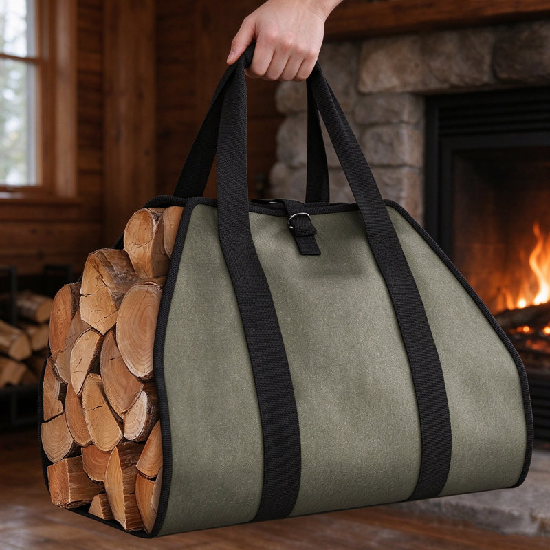 Fabric Log Carrier