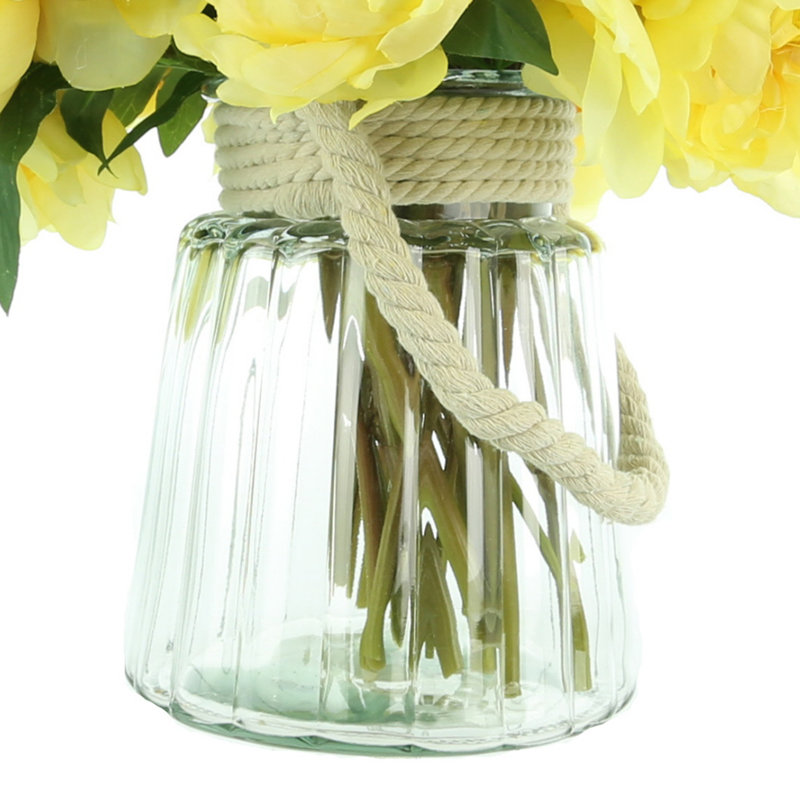 Peony Floral Arrangement, Yellow