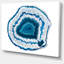 Abstrait bleu agate cristal - impression-35105729-35105737
