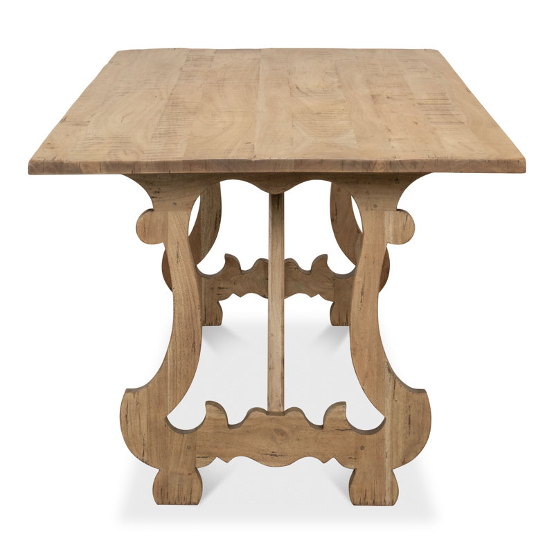 Calambac Walnut Wood Dining Table, Driftwood