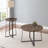 Round Engineered Wood Coffee Table