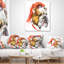 Coussin Bulldog Art - Animal-89817440-89817439