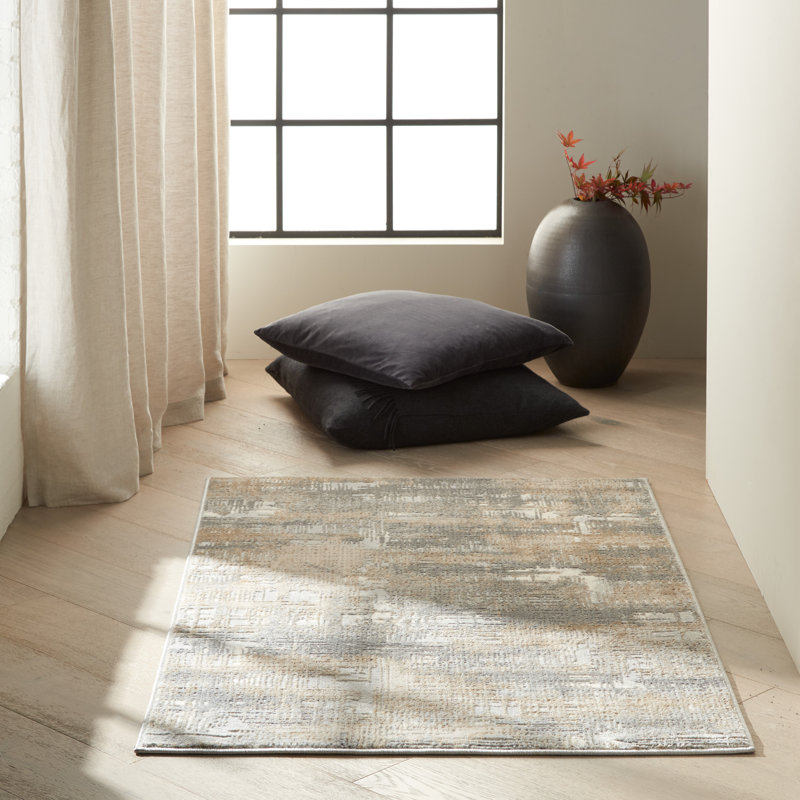 Southwestern Indoor / Outdoor Rug, Rectangle 3'2" x 5'