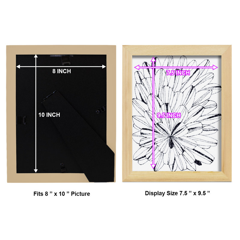 Kalmin Kal Kalididoscope I encadré sur papier, H 11 po x l 9 po x P 1 po, Naturel