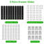 Heavy Duty Full Extension Drawer Slides - 100LB Ball Bearing Side Mount Rails , 5 Pairs, Size: 16×1.77×0.5inch