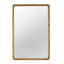Superbe miroir rectangulaire en bois de 24 po x 36 po pour le décor du vestibule de la chambre à coucher - Rehausse l'ambiance de