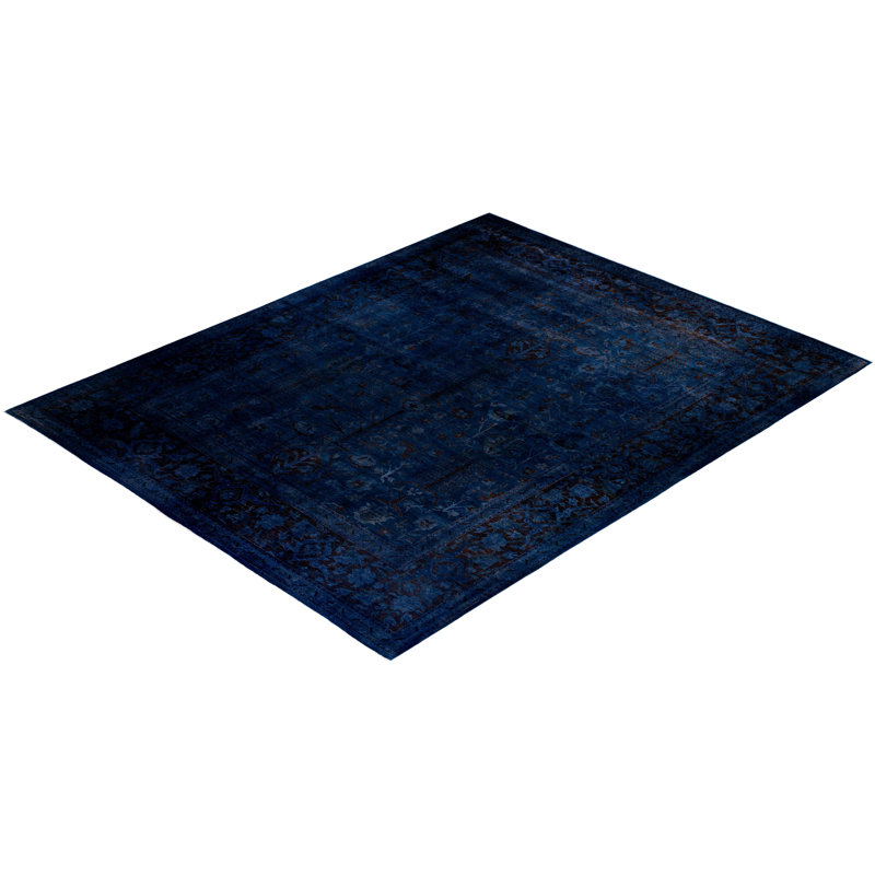 Overdyed One-of-a-Kind 11' 9" X 14' 10" Hand Knotted Area Rug