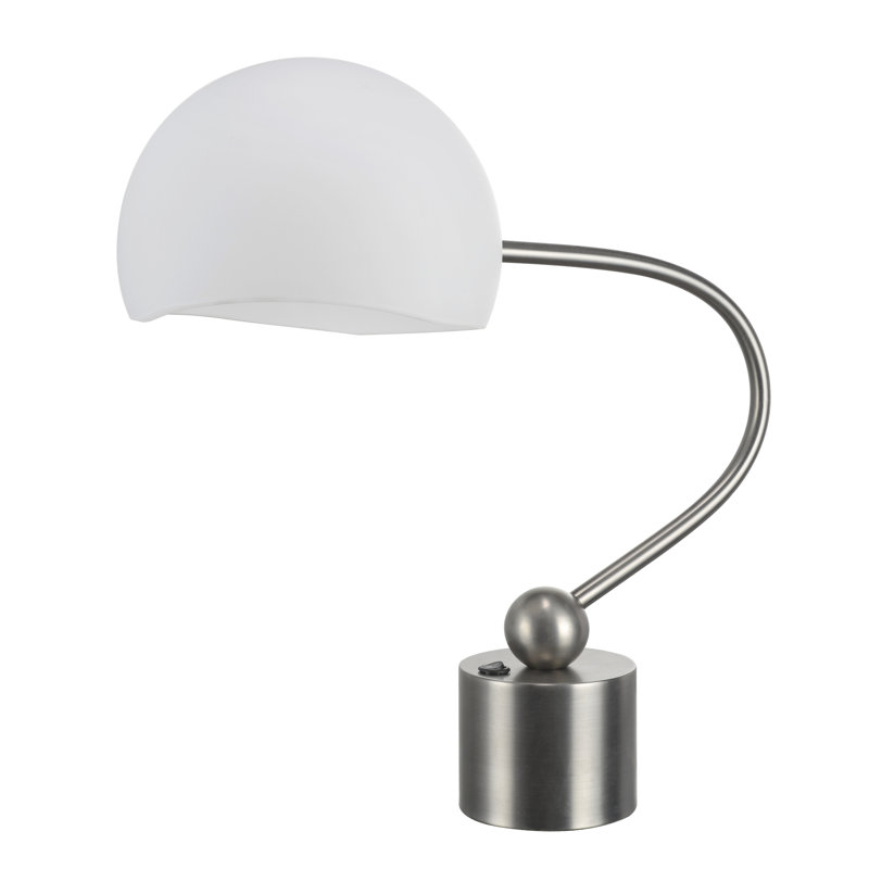 Metal Table Lamp Lamp, Pewter