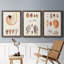 Collection de coquillages I - ensemble de 3 peintures sur toile encadrées-1633434768-1633434771