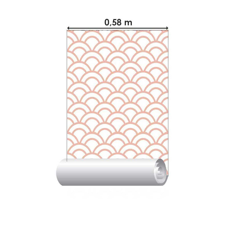 Rouleau de papier peint adhésif L 126 po x l 24 po