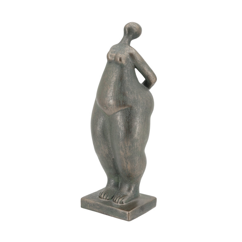 3.5x3.5x12" Lady Figurine