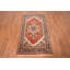 Tapis traditionnel orange en laine fait à la main 3 x 5