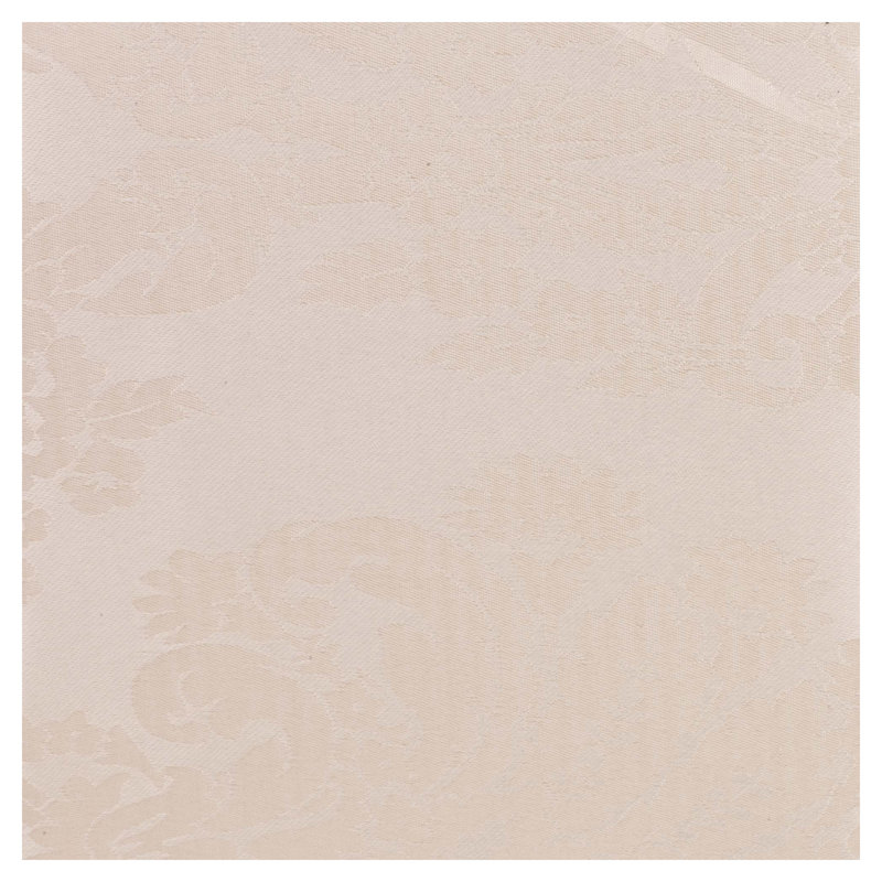 Damask Patterned Tablecloth, Cream, 130cm W x 180cm L