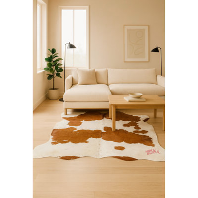 Tapis en cuir avec envers antidérapant Novelty Theekhan Novelty 6 pi x 8 pi