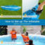 Piscine gonflable en filet à ressorts gonflables papillon * 183 * 51-116503310