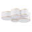5-Light Cluster Drum Flush Mount Ceiling Light-1803727861