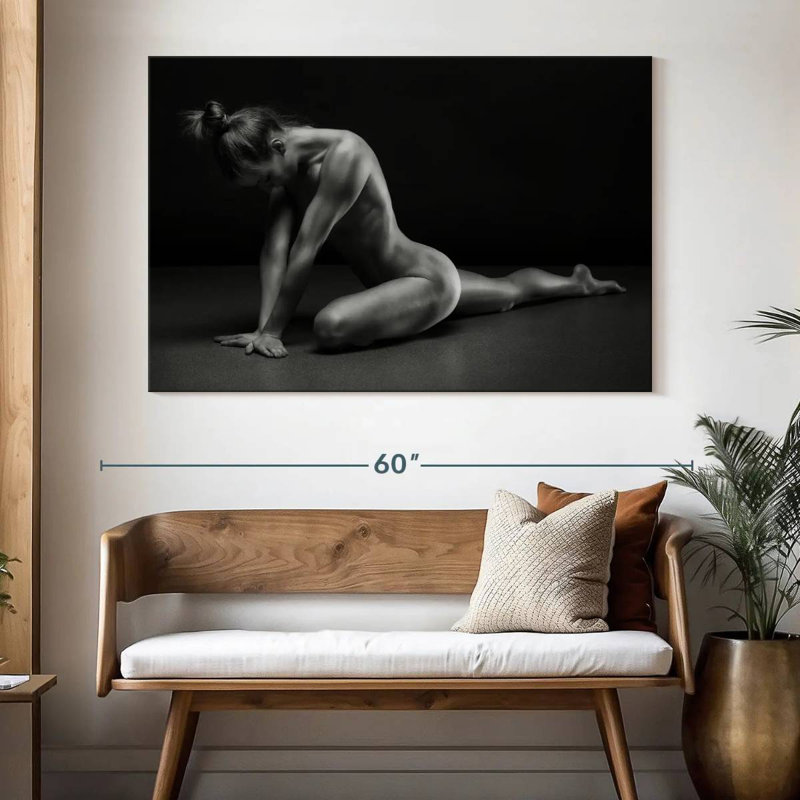Bodyscape III, H 34 po x l 51 po