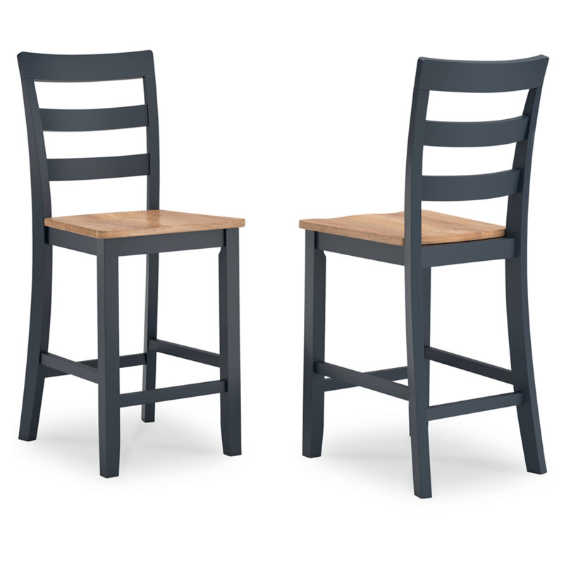 Malkin Counter Height Barstool, Blue
