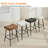 Upholstered 26" Backless Saddle Barstools-5290095-209194