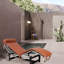 Chaise longue inclinable en cuir véritable-1622769821