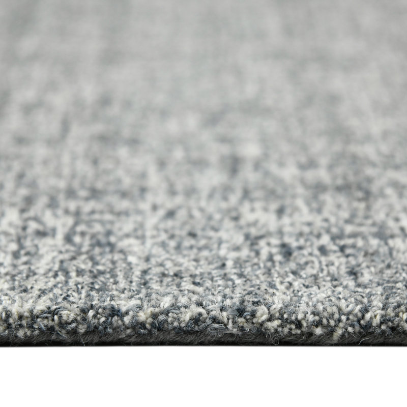 Hand Tufted Wool Plaid Indoor Rug, Rectangle 7'6" x 9'6"