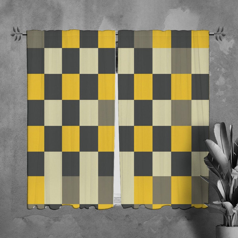 Paire de rideaux obscurcissant en polyester Mcginness, L 20 po x L 61 po