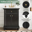 Meuble-lavabo moderne 24 po avec tiroir basculant-483183587