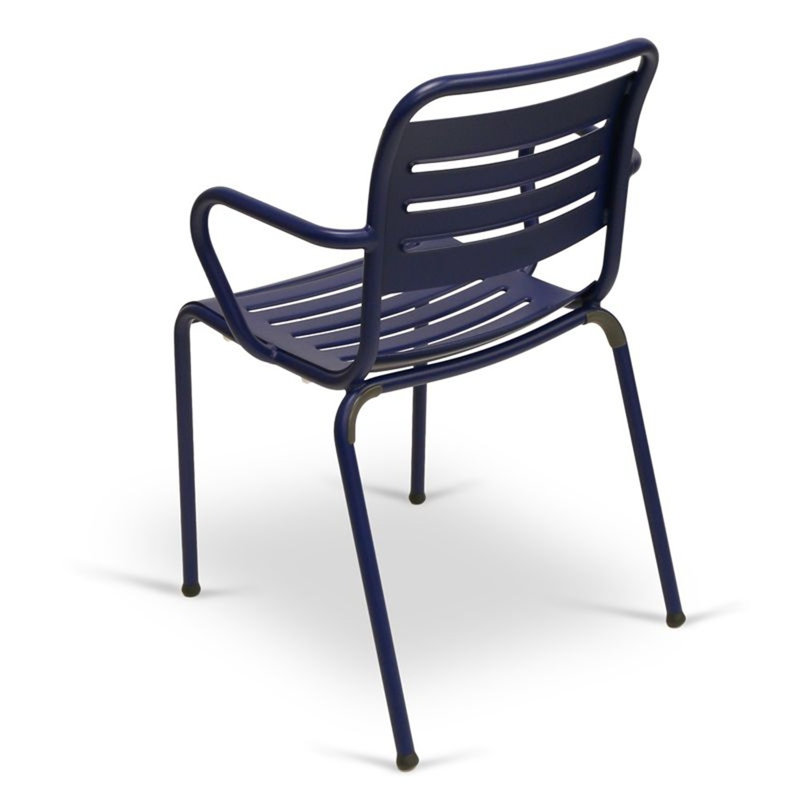 Chaise de salle à manger d'extérieur Ace, Blue