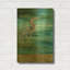 «Great Blue Heron 2» par Jean Plout, art mural en métal doré, 16 po x 24 po-132265943