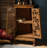 Solid Wood Accent Cabinet