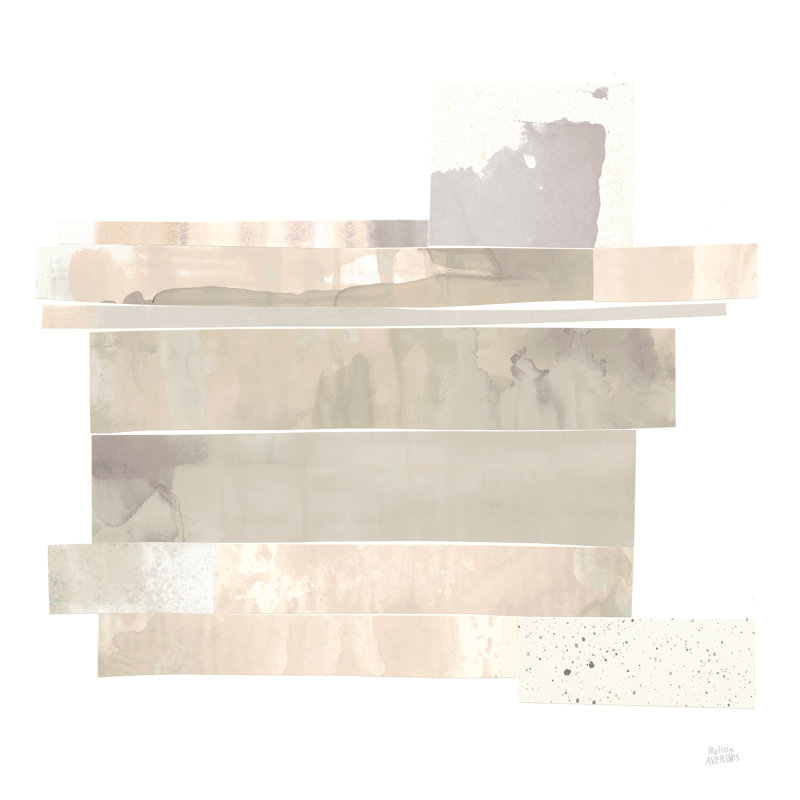 Stacks IV Neutral B by Melissa Averinos - Wrapped Canvas Print, 51 cm H x 76 cm W, Wrapped Canvas