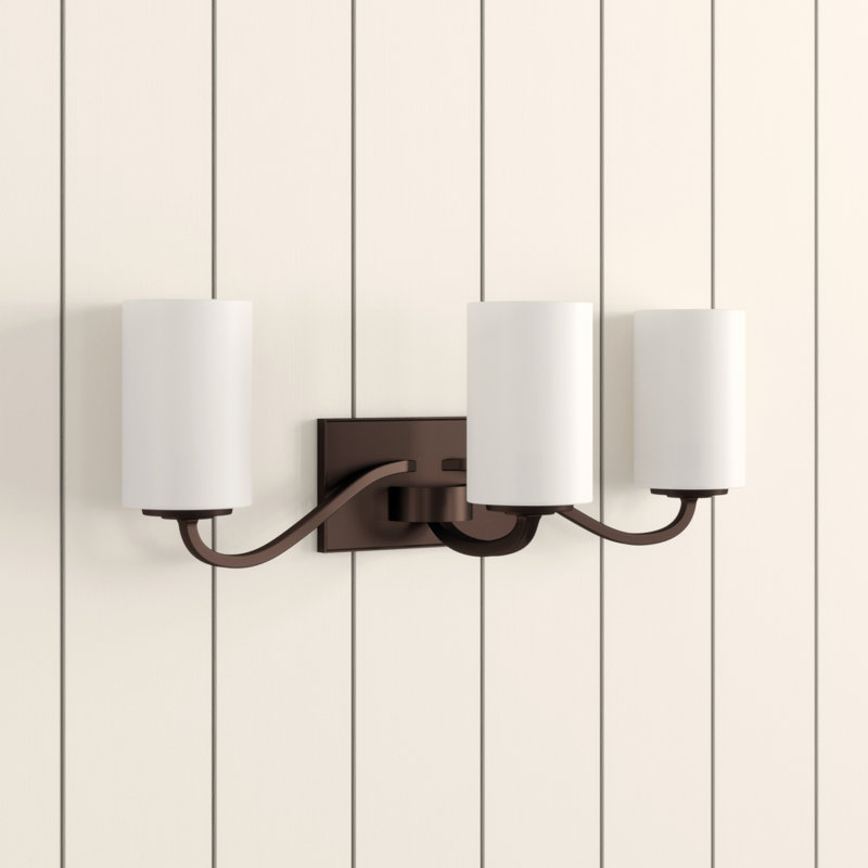Timberlane 3 - Light Dimmable Vanity Light, Forest Bronze