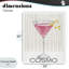 Cosmo rose sur toile rayée, design par Kim Allen-1473808634