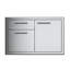 36" Stainless steel Door & Drawer Combo