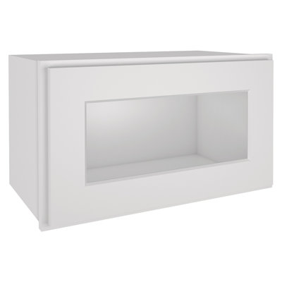 HOMEIBRO Cozy Design 12 W x 12 D x 12 H Ready-to-Assemble Plywood Shaker Standard Wall Cabinet in Shaker Dove
